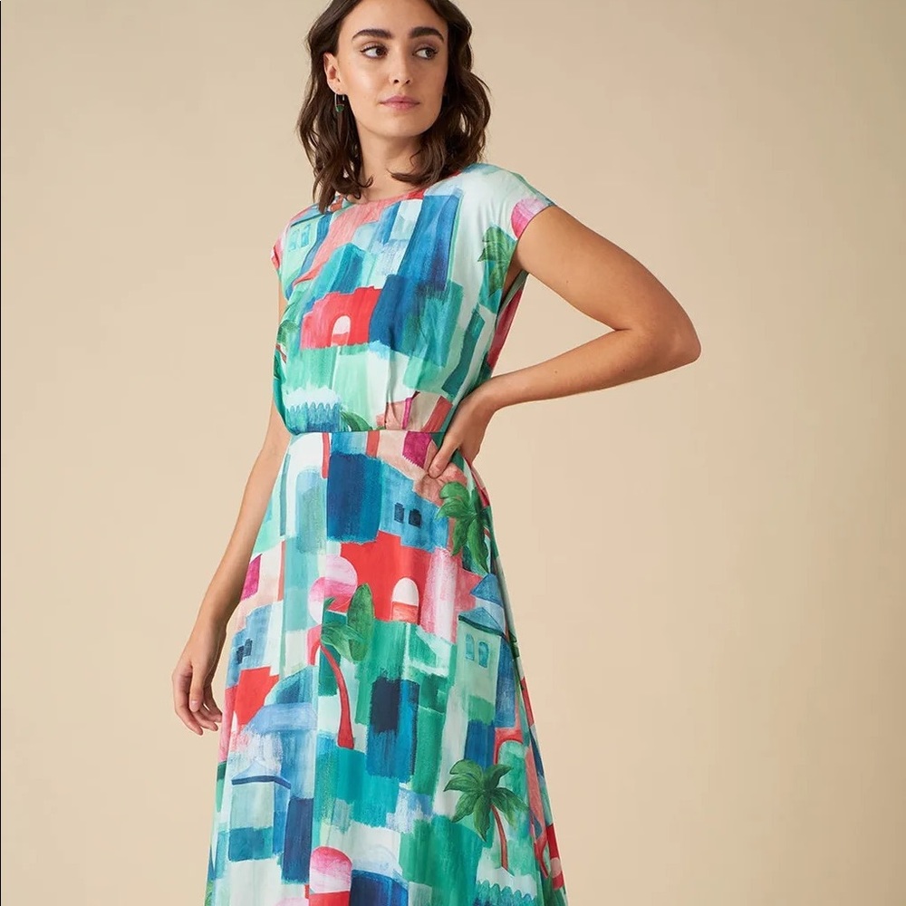 Emily and Fin Elodie Marrakech Landscape Dress